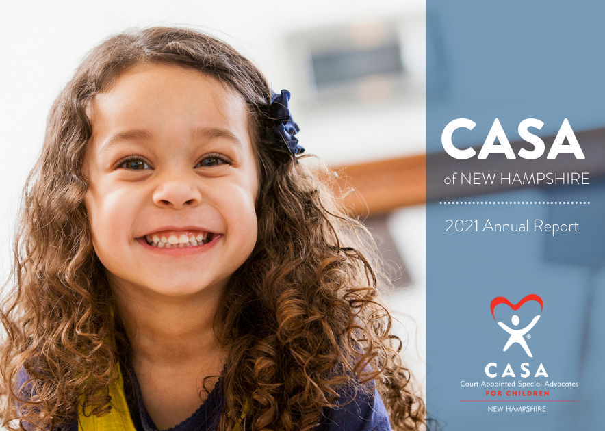 Annual Report Cover - Girl